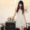 正品大碼女裝 2012新款夏裝韓版 阿依蓮風格短袖 雪紡連衣裙 夏