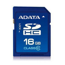 威刚 ADATA SD 16G CLASS10 内存卡 SDHC 16GB 高速相机卡
