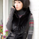 特价黑色仿毛棉背心/棉马甲/棉马夹 （黑色最后一批现货）