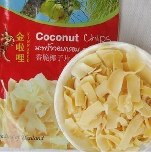  年货 泰国特产 金啦哩香脆椰子片 香酥烤椰子片40g(50)