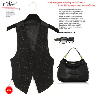 MJ-3 Ou Feiwei naou 2012 new style beads wild Delta short vest