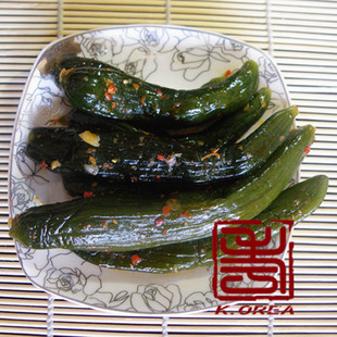  考利亚 小黄瓜新鲜下饭菜正宗韩国泡菜朝鲜族手工腌制 4袋包邮