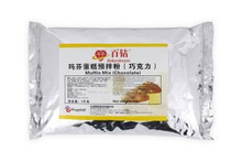 安琪授权 厂家直送玛芬蛋糕预拌粉(巧克力)1000克10