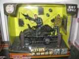 正义红师1:18 现代解放军系列 -81430铁骑兵A-沙滩摩托