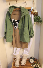 2012春装新品 日单高腰短款风衣