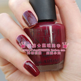 OPI 拉里夫人的烧烤 玫瑰紫红 W44