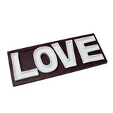 正品 简约创意LOVE字母陶瓷点心盘 糖果盘 婚庆摆设 结婚礼品