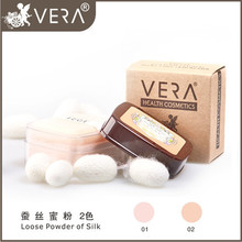 玮拉 蚕丝蜜粉20g 散粉 底粉 定妆粉 彩妆 专柜正品 控油 带粉扑
