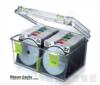 透明Cache防潮CD储藏箱CD盒*艾华士AVEC光盘盒