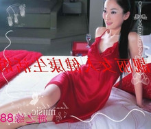 冲皇冠丝绸睡衣 丝绸睡裙 真丝睡衣 性感吊带睡裙 只需18元！