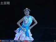 红果果舞台演出服民族舞服装水色藏族舞蹈服饰