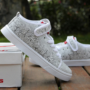  夏季新款潮鞋男式休闲鞋韩版潮流透气男鞋魔术贴低帮男板鞋运动鞋