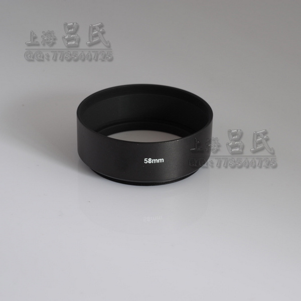 Lu 58mm Header 35mm 50mm focal length Straight Metal Hood (Send the lens cover)in the 3C Digital Accessories, SLR/Single-camera accessories , Lens accessories , Hood category - from Buy2taobao.com to provide professional Taobao agent buy service