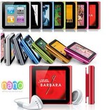 apple苹果ipod nano6代 8G正品可爱运动<span class=H>MP3</span>收音机<span class=H>MP4</span>刻字
