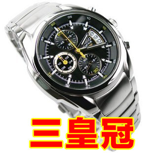 ⑥庆三皇冠特价■CASIO畅销男表EF-512D-1AV(正品不议价，非假货)