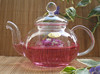 加厚耐热玻璃玻璃茶具整套装耐热红茶花茶壶花草茶杯茶盘功夫过滤