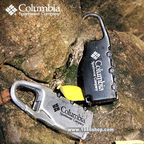 ◆Colu*bia/哥*比亚进口超硬合金密码锁 合金密码挂钩/防盗锁
