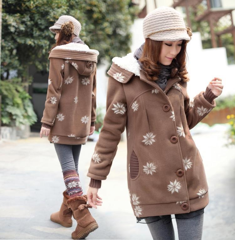 加厚卫衣甜美休闲...