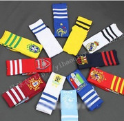 巴萨皇马曼联ac米兰，俱乐部西班牙荷兰法国平针足球长筒袜款式全