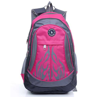  美丽说2充满运动休闲气息学生包双肩是背包简单背包旅行学生背包