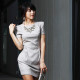 佩洛西*2010新品<span class=H>连衣裙</span>子秋季时尚圆领短袖职业韩版女装包邮005