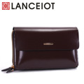 郎仕/LANCEIOT 手包男士 真牛皮正品钱包 手拿包手抓包 手袋 包邮