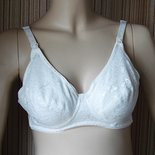 喜满 纯棉性感蕾丝花哺乳文胸M106