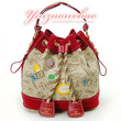 包快递！loewe160周年勋章女<span class=H>包包</span>手提包单肩包斜挎包帆布包水桶包