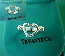 del corazón de Tiffany Anillo Nvjie anillo de la cola ring ring caja para enviar ☆ ☆