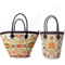 超精致毛線繡花草編包編織包新款女包單肩包包郵