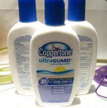 100%美国直运Coppertone水宝宝防晒乳液SPF30 118ml明星产品