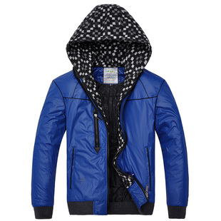  【vip专享活动】马拉旗冬 外套男士假两件连帽 加厚棉服 男保暖棉