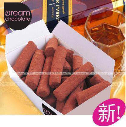 醉爱朵朵 真正手工巧克力法式朗姆酒松露16块装  A8100