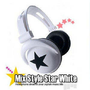 MixStyle 骷髅 耳机 星星耳机 五角星耳机