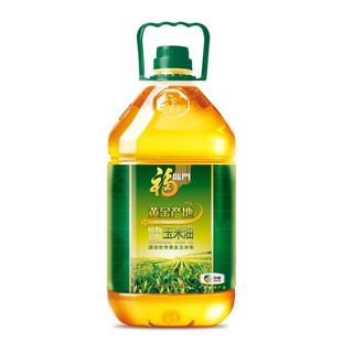  品店福临门黄金产地玉米油 5L 健康食用油 非转基因压榨