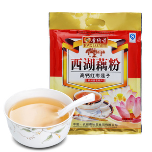  杭州特产 藕粉 唐纳兹 高钙 红枣莲子 西湖藕粉 660g