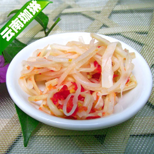  【私房菜/泡菜】云南傣味/泡椒 小米辣酸辣酸笋丝 抄肉下饭狂甩