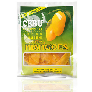  宿雾/宿务 CEBU芒果干100g（菲律宾原装）进口零食品