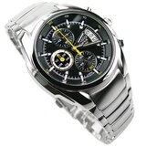 ⑥庆三皇冠特价■CASIO 三眼计时畅销男表EF-512D-1AV终于到货