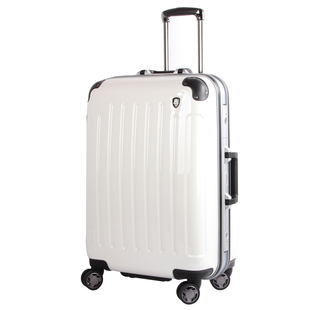 银座铝框拉杆箱万向轮旅行箱包，20行李箱皮箱子男女24寸28