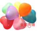 气球批发\结婚布置婚房装饰\粉紫红混色6号加厚心形汽球\婚庆用品