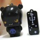 昕威NEXS 2GB (公仔)卡通U盘 iBear艾贝熊 黑色捣蛋恶魔