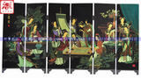【万千礼品】琴棋书画 漆器屏风 商务礼品 出国礼品 精品 QY606