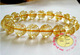 旺财满发财纯天然黄发晶手链 黄发晶手串 12MM