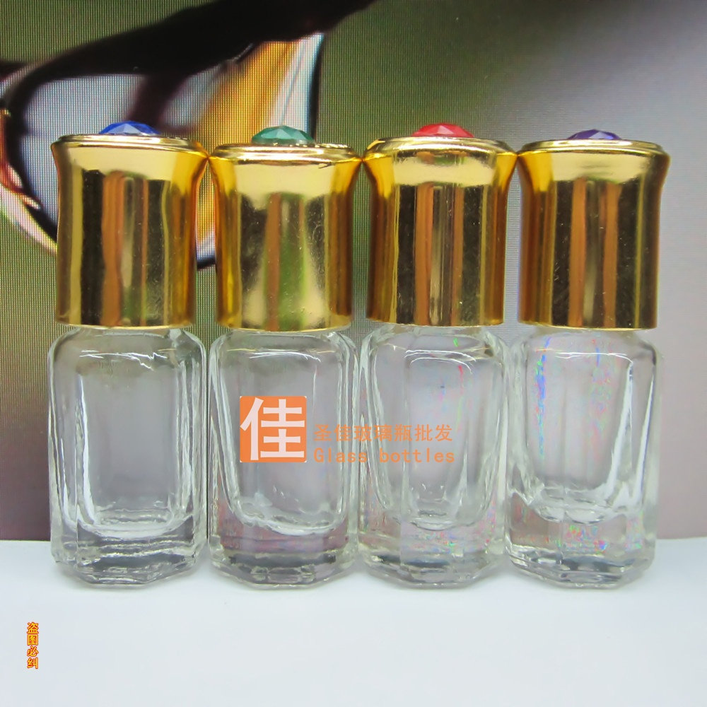 散装香水分装瓶 3ML走珠瓶 玻璃瓶 香水瓶 试管瓶 滚珠瓶 内塞瓶