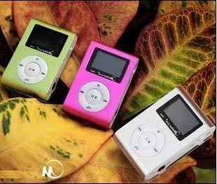 经典 苹果IP0D MP3 ipod有屏小夹子MP3 4GBFM 送全套