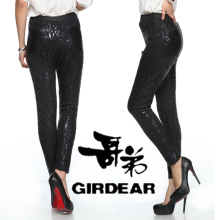 Кальсоны Girdear полиэстер Длинные брюки стеганая ткань 