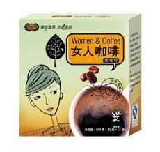  疯狂冲冠☆女刊强力推荐*都市翡翠女人咖啡(180克/盒)