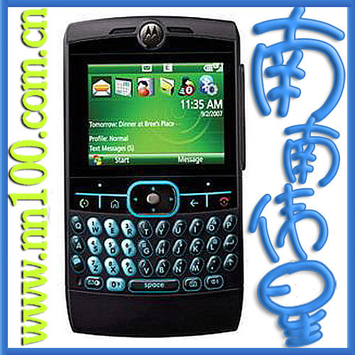 全新摩托 Q8 WM6 系统 全键盘 双电2G卡