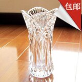 店庆超值 全国免运费 水晶玻璃<span class=H>花瓶</span> 现货 多种规格和花式